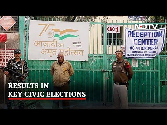 Counting Of Votes For Delhi Civic Polls Begins