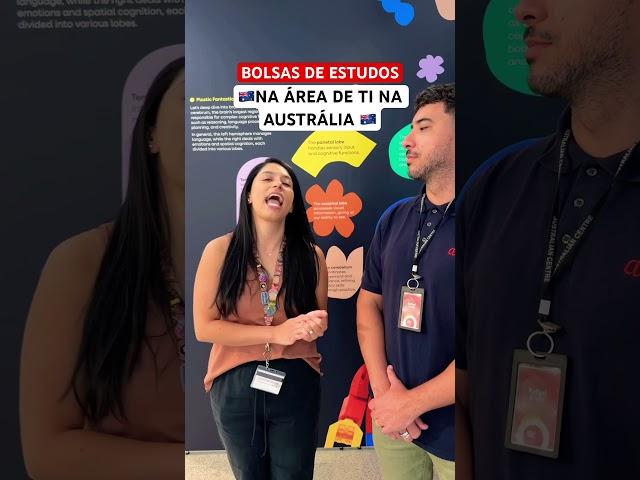APROVEITE AS BOLSAS DE ESTUDOS NA ÁREA DE #TI NA AUSTRÁLIA. Fale com a AC. #intercambio