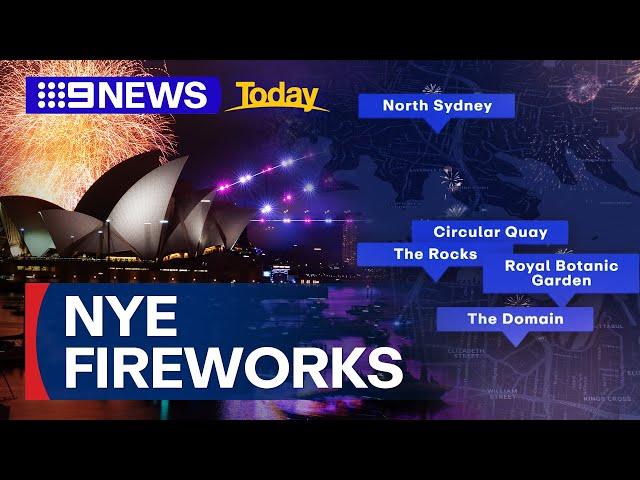 Where to watch the fireworks this New Year’s Eve | 9 News Australia