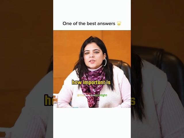 One of the best UPSC Interview  #shorts #upscinterview #motivation