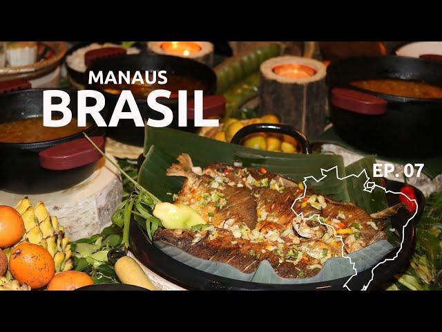 CONHECENDO AS FRUTAS E AS COMIDAS TÍPICAS DA AMAZÔNIA - MANAUS | FT. MARK WIENS