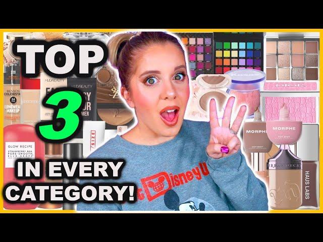 TOP 3 PRODUCTS IN EVERY MAKEUP CATEGORY 2024