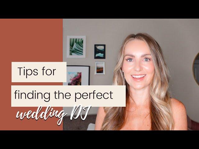 Tips For Finding Your Wedding DJ