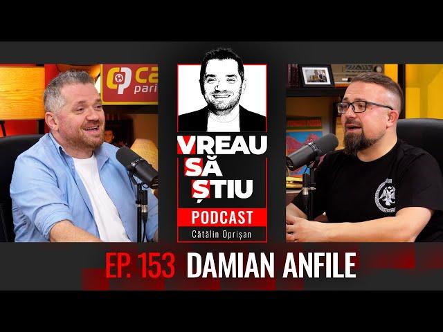 DAMIAN ANFILE: „Din 324 până în 1453 avem un singur stat: Imperiul Bizantin!” | VREAU SĂ ȘTIU Ep 153