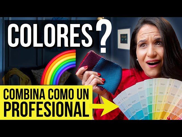 TIPS para COMBINAR COLORES en DISEÑO DE INTERIORES | Como seleccionar COLORES para PINTAR una CASA