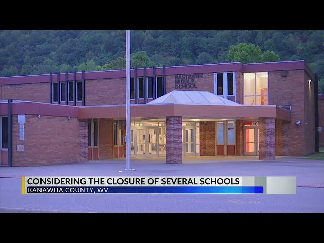 Kanawha County Board of Education considering closing six schools