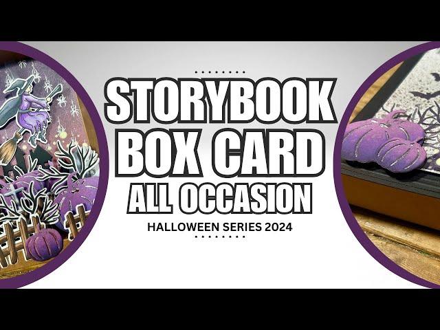 Storybook Box Card | NO DIES NEEDED | All Occasion | Shadow Box