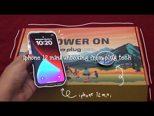 iphone 12 mini unboxing from plug tech