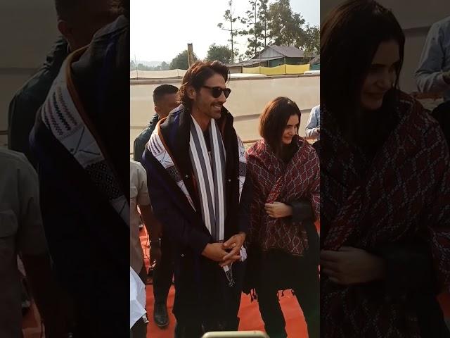 Arjun Rampal and wife