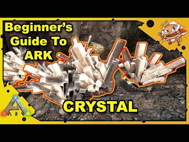 How to Get Started in ARK - A Beginners Guide - How To Get Crystal - Ark: Survival Evolved Episode 4