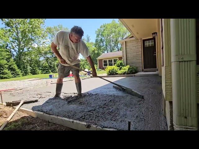 Made a HUGE mistake pouring concrete & hired a Subscriber