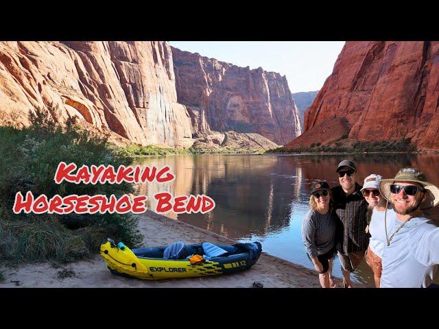 Overnight Kayak Trip Through Horseshoe Bend | On The Colorado River in Page Arizona