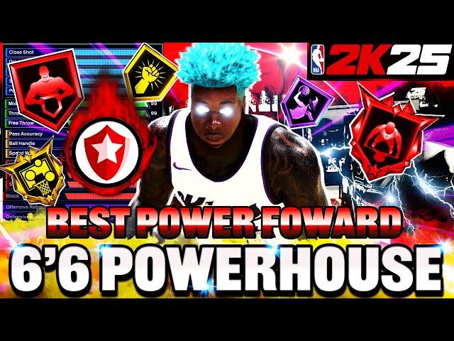 The Ultimate 6'6 PF Build in Nba 2k25 (The Multiverse Zion Build) #nba2k25