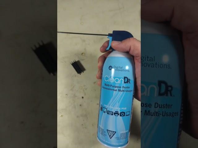 Quick Tip - The power of Air Duster