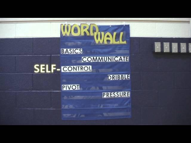 Literacy in Physical Education: Word Wall