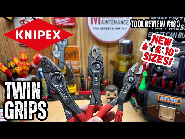 NEW! Knipex TwinGrip Sizes 6" & 10" #knipex #tools #maintenance #new