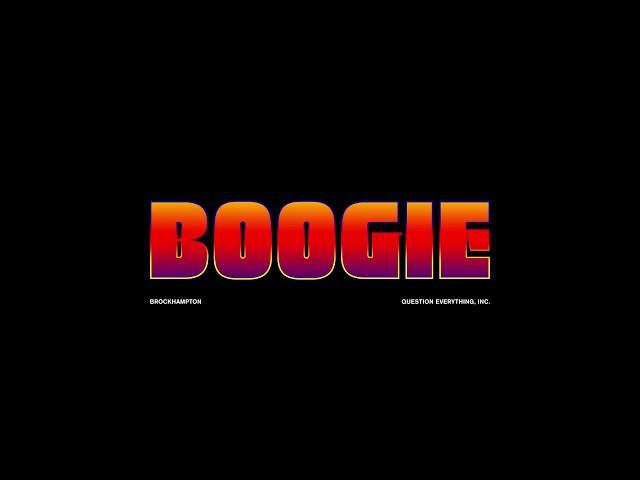 BOOGIE - BROCKHAMPTON