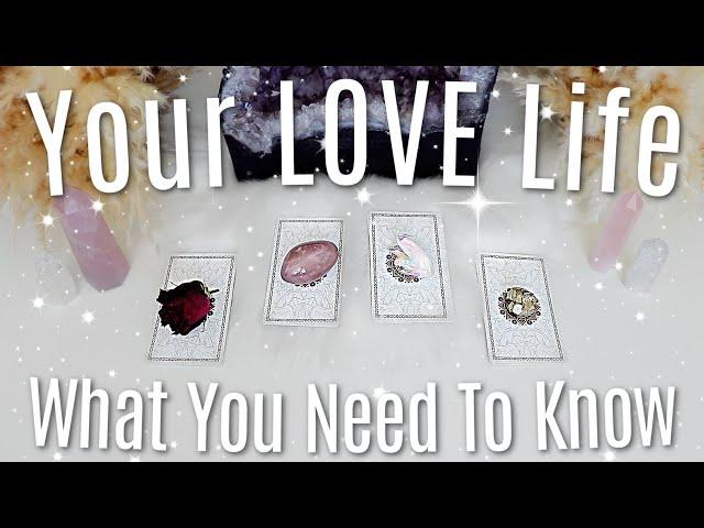 A Transformative Message About Your LOVE Life (PICK A CARD)