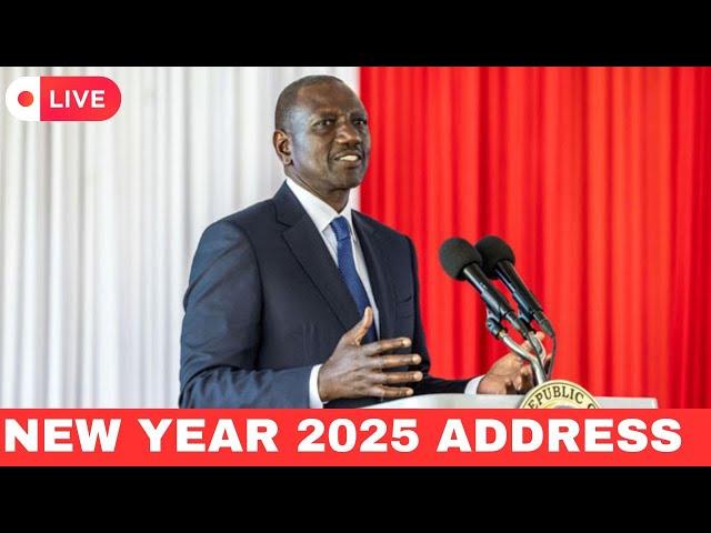 LIVE!! President Ruto's New Year 2025 Address as he holds a crossover Kesha in Kisii!!