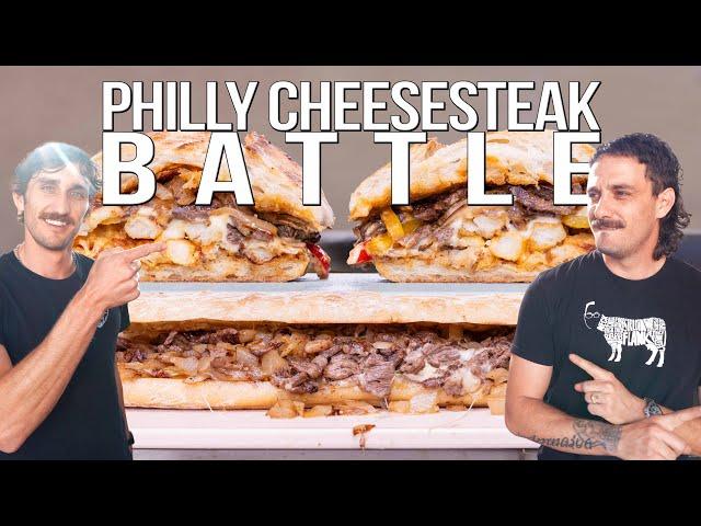 THE SONS OF SAM THE COOKING GUY COMPETE IN AN EPIC PHILLY CHEESESTEAK SMACKDOWN!