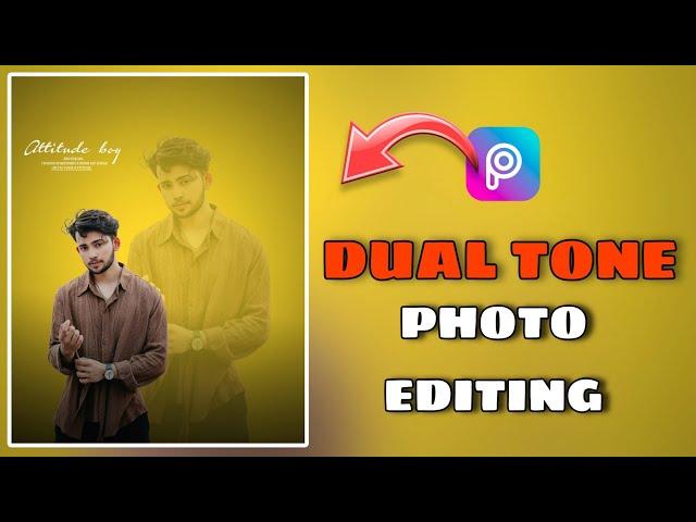 Dual Tone Photo Editing|| PicsArt Photo Editing|| New Photo Editing 2024#editing