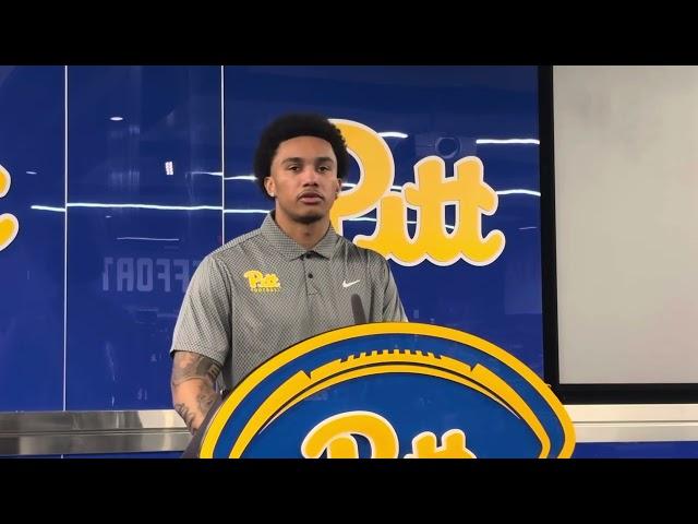 Pitt Early Enrollee LB Justin Thompson | 2/26/2025 | PSN