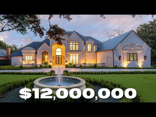 DALLAS REALTOR | TOUR A $12M LUXURY ESTATE MANSION IN DALLAS TEXAS | TEXAS REAL ESTATE