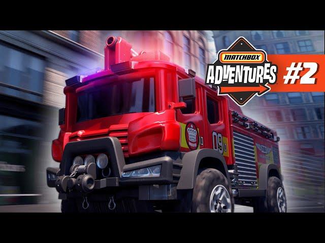 ULTIMATE FIRE RESCUE MISSION! | Animated Full Episode | Matchbox