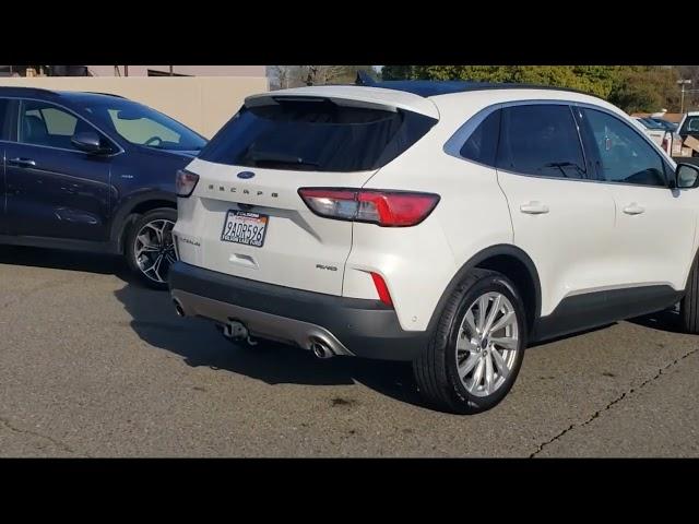 2022 Ford Escape Titanium Sport Utility Folsom  Sacramento  Roseville  Elk Grove  El Dorado Hills