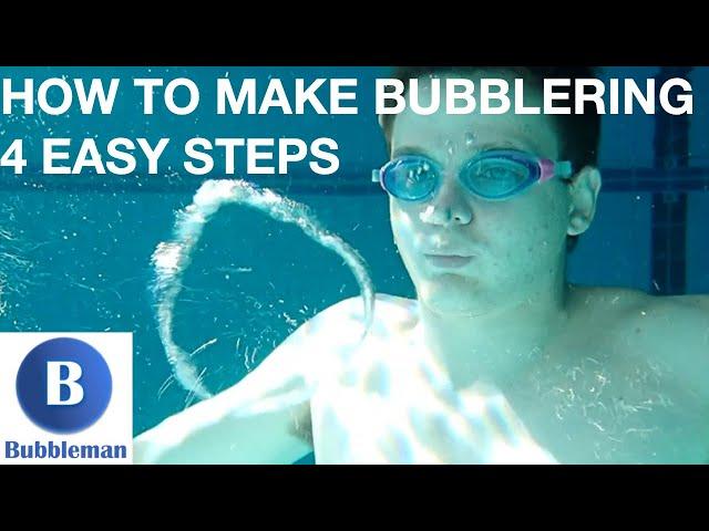 Bubbleman: HOW TO MAKE BUBBLE RINGS IN 4 EASY STEPS