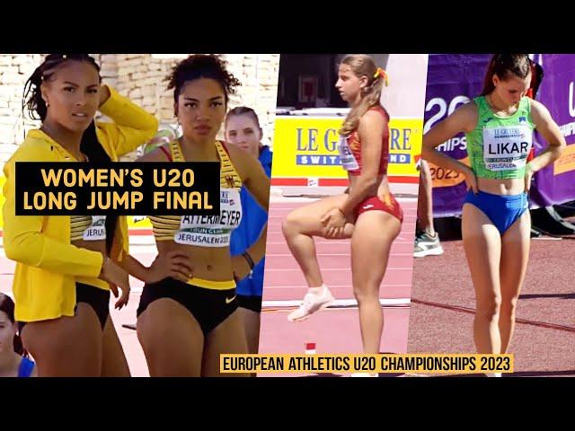 Women's European U20 Long Jump Final #longjump #athletics #U20championships