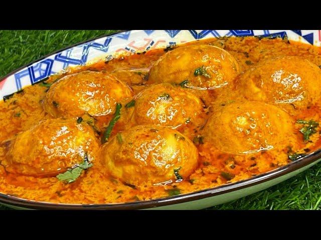 Shahi Anda Curry Recipe ️ | Shahi Egg Curry | मुगलई अंडा करी बनाने का तरीक़ा