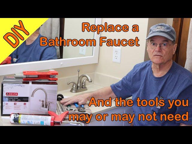 How to Replace a Bathroom Faucet.