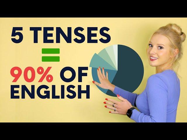 5 Tenses = 90% of English