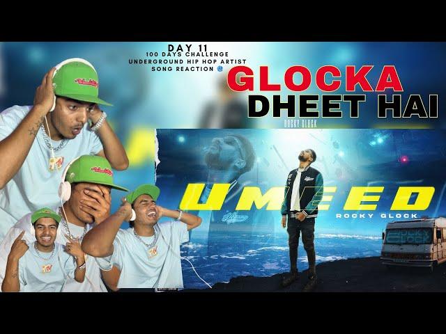 ROCKY GLOCK - UMEED SONG REACTION (NINJA BOY REACTION)2024