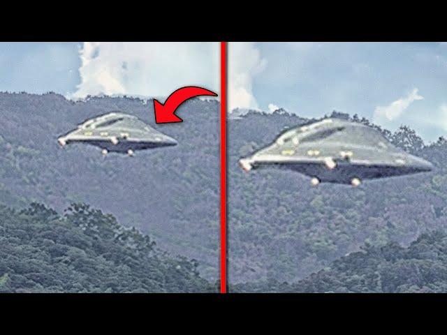 Passenger Filmed A Flying UFO , Then This Happened