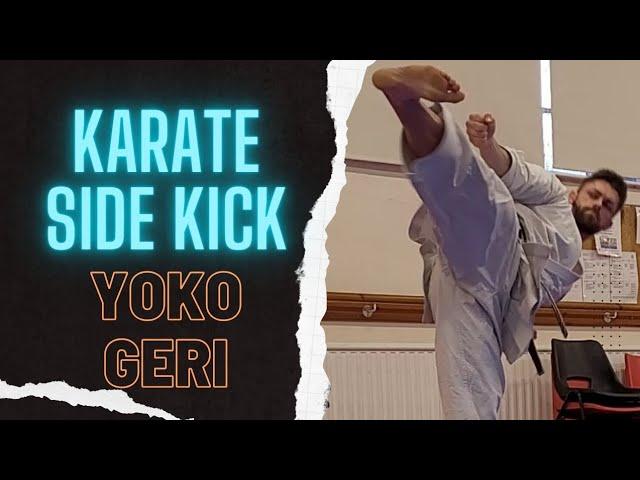 Improve your Side Kick - Yoko Geri Kekomi