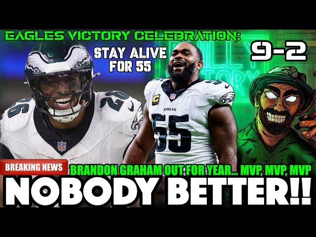 INSANE! Eagles Victory Celebration: Saquon Barkley Is The MVP!  Brandon Graham Out  They DOMINATE