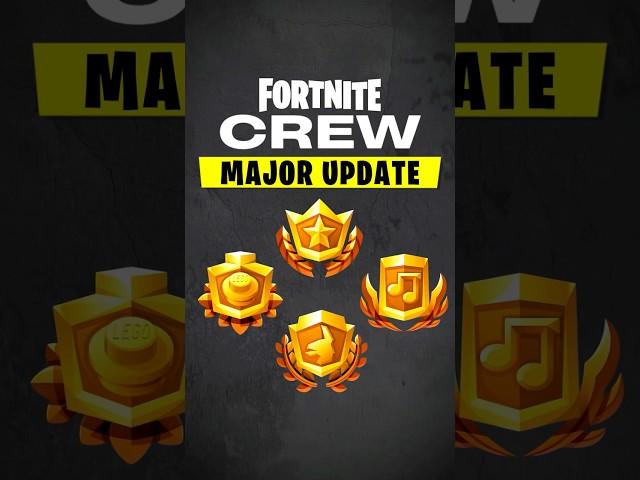 Fortnite Crew -Major Update!