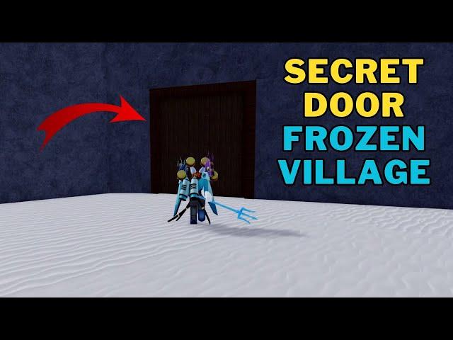 How To Open Secret Door at Frozen Village in Blox Fruits