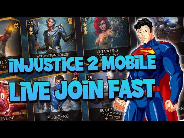 Live solo raids | Kingdom Of Madness | Injustice 2 Mobile | Arena