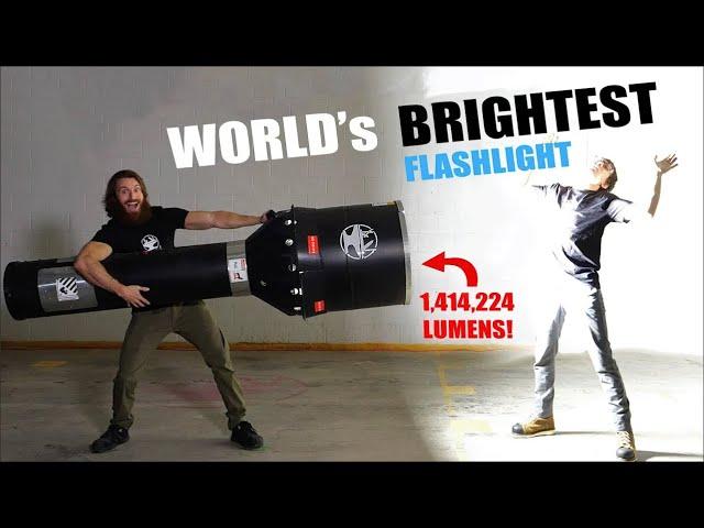 World's BRIGHTEST Flashlight?