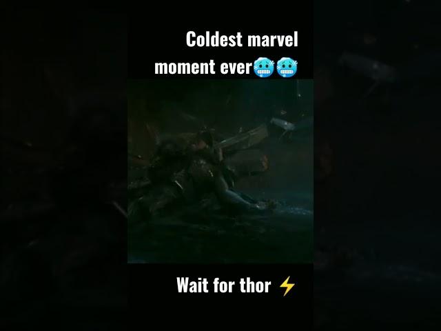 Coldest thor moment  #shortvideo #godeditz #attitudestatus #shorts  #youtubeshorts