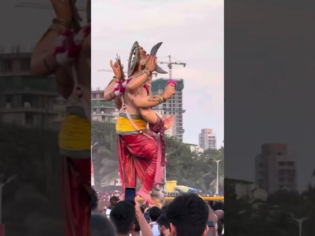 Ganpati Bappa visarjan 2024#mumbai #ganpatibappa #visarjan #youtube #shorts #viral #video