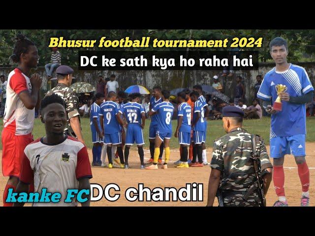 DC chandil vs Ans club kanke//bhusur football tournament 2024 #footballtournament #viralvideo