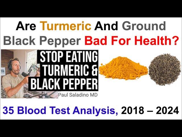 Are Turmeric And Black Pepper Bad For Health?