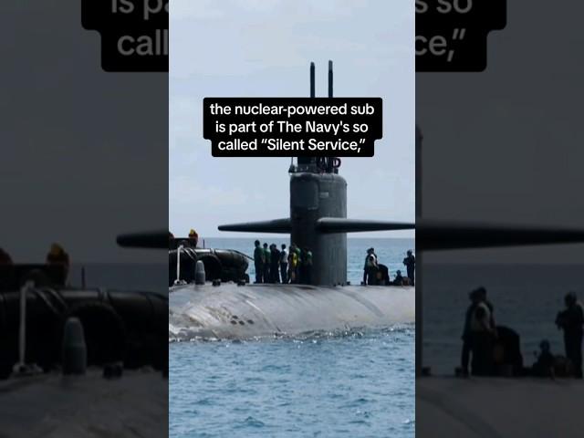 U.S. nuclear-powered submarine arrives at Guantanamo Bay #shorts