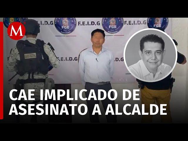 Detienen a Germán Reyes, presunto implicado en el asesinato del alcalde Alejandro Arcos