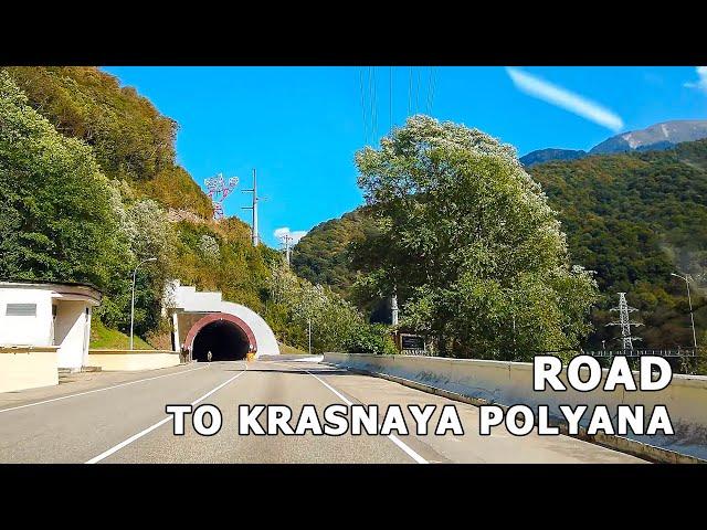 ⁴ᴷ⁶⁰ Riding to Krasnaya Polyana: Route A-149 to Krasnaya Polyana