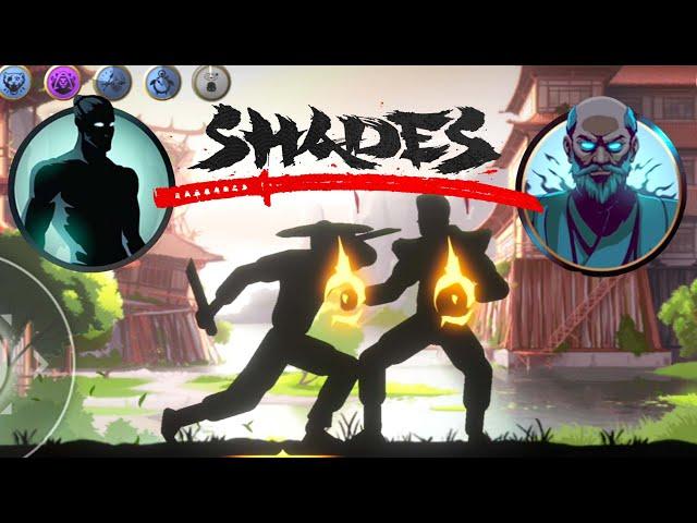 SHADES Gameplay. Shadow Fight 2 Sequel with a TWIST! Getting Sucked Into a Hole...